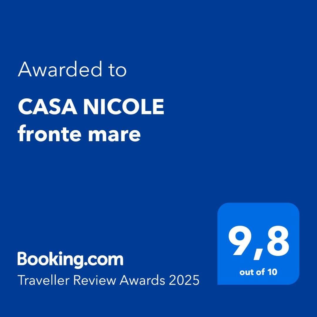 Вилла Casa Nicole Fronte Mare Джардини-Наксос Экстерьер фото